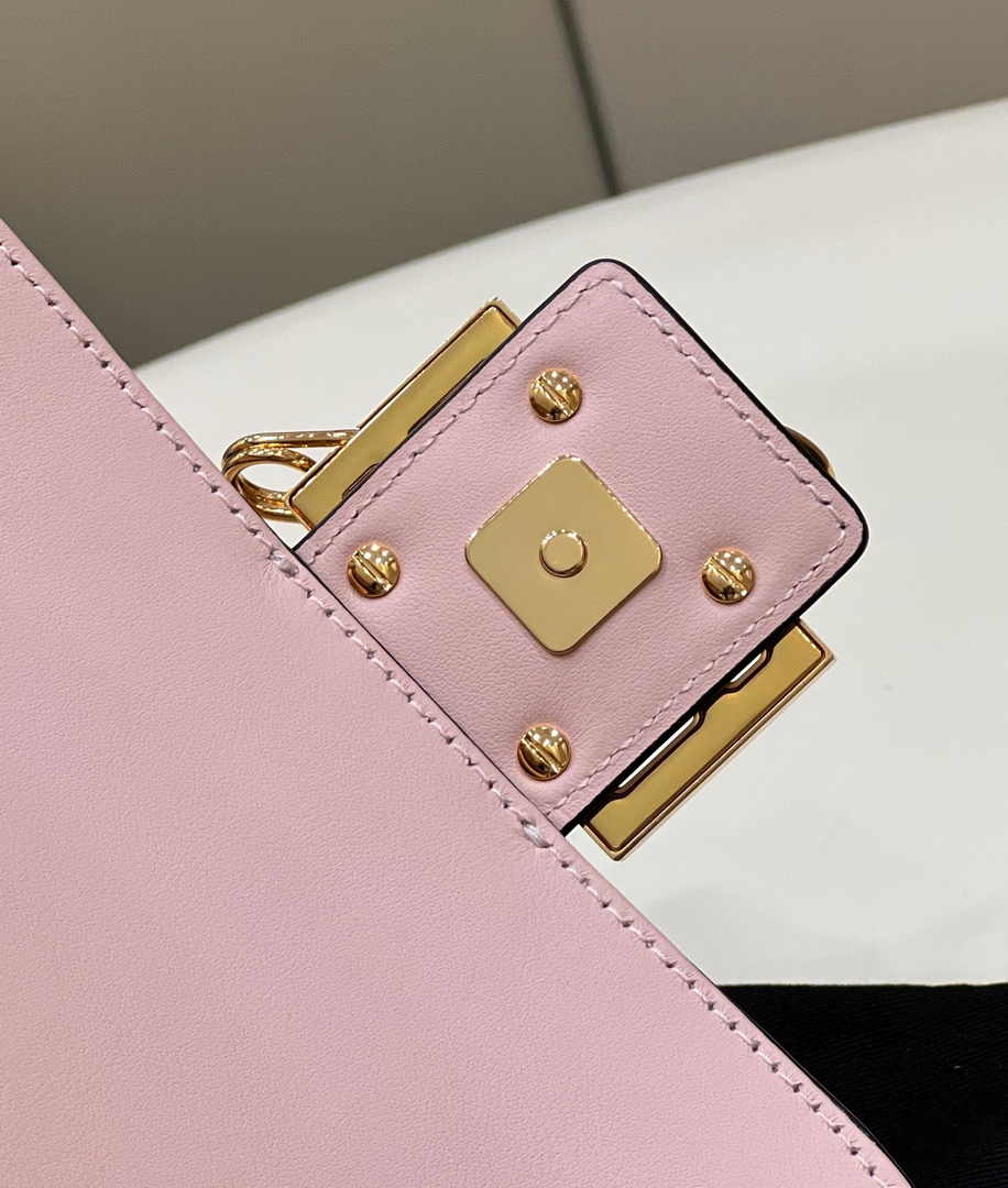 Fendi x Versace Fendace Brooch Baguette NM Bag 8BS066 Pink