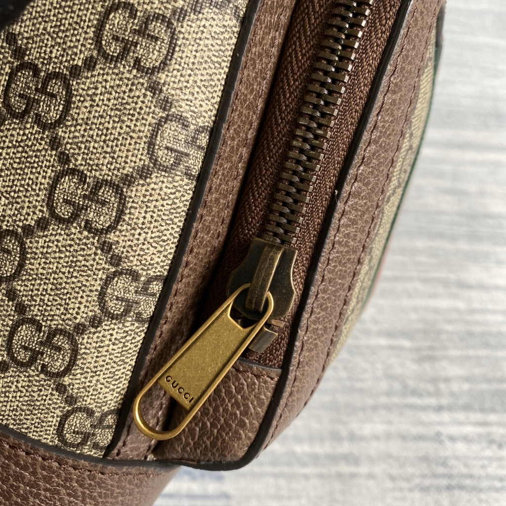 Gucci Ophidia GG small backpack 547965 in brown leather