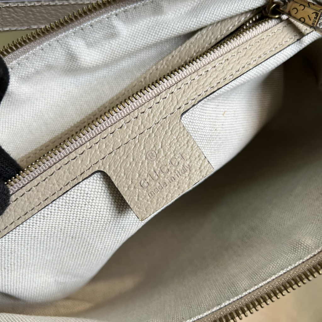 Gucci Ophidia GG small crossbody bag 598125 beige leather