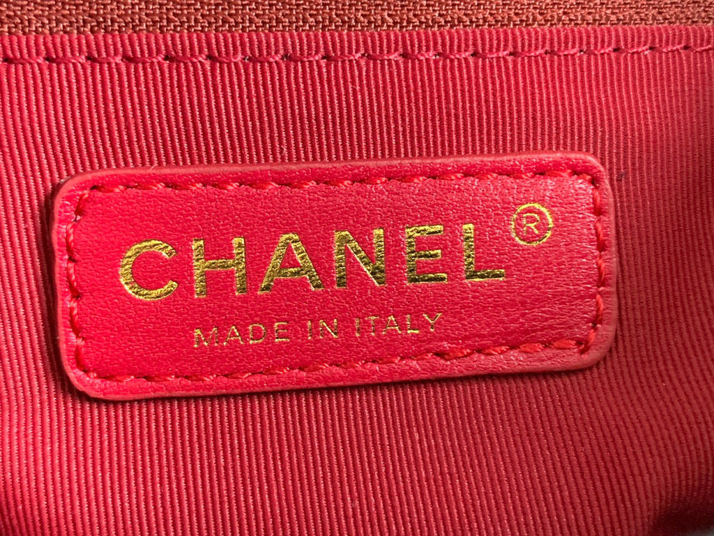 Chanel AS3369 Small Flap Bag Shiny Calfskin Gold-Tone Metal Black