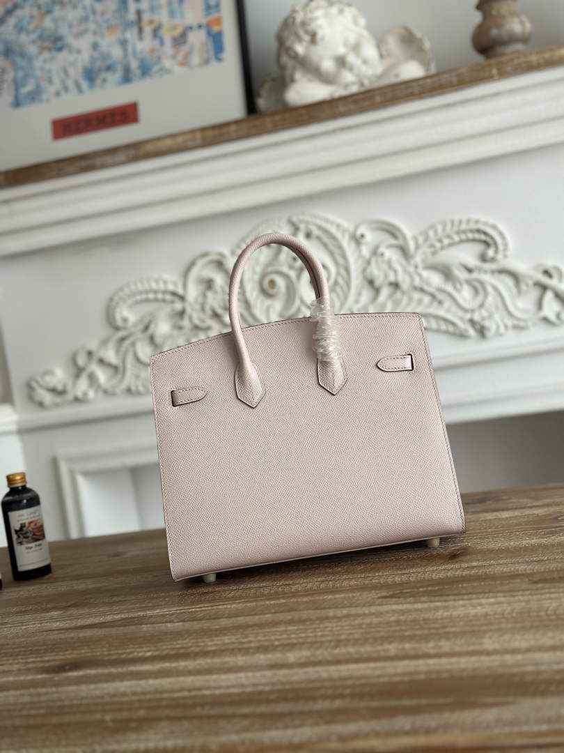 Hermès Birkin 25 Bag Pink Purple Epsom Leather H625643 - Default Title - View 3