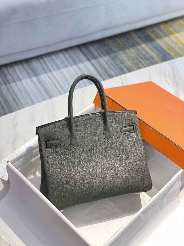 Hermès Birkin 30cm Green Togo Gold Hardware - Default Title - View 2