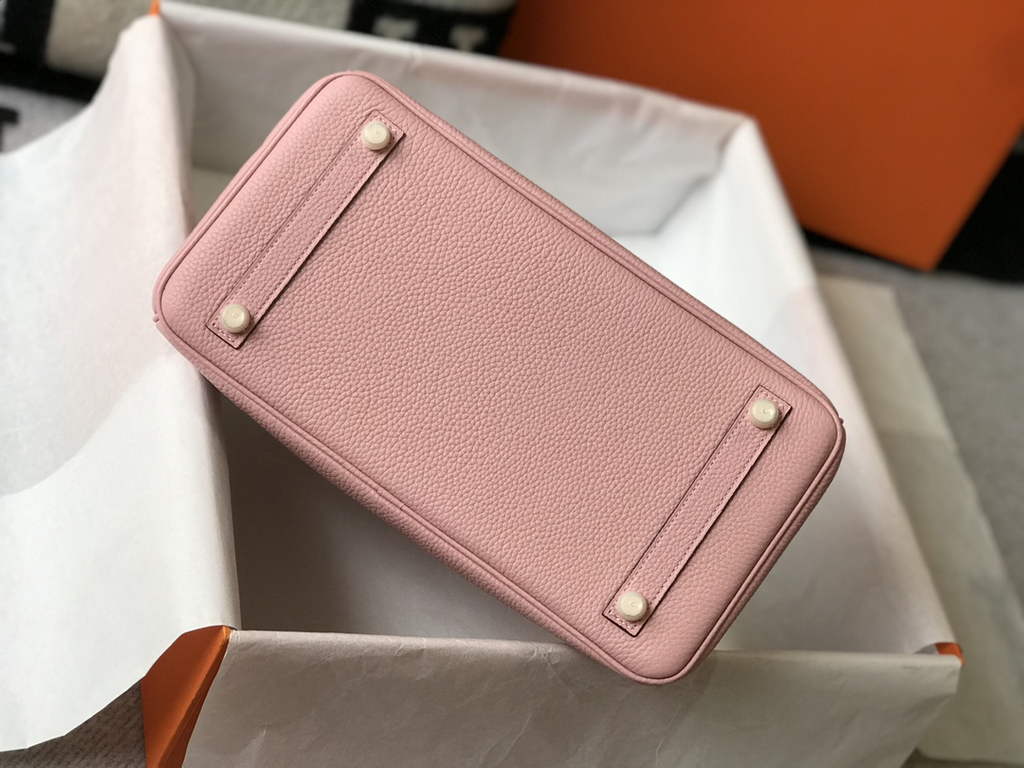 Hermès Birkin 30cm Pink Togo Gold Hardware - Default Title - View 5