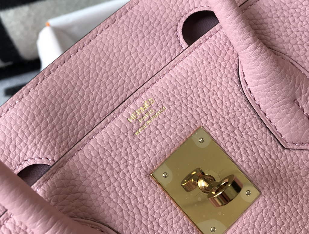 Hermès Birkin 30cm Pink Togo Gold Hardware - Default Title - View 8