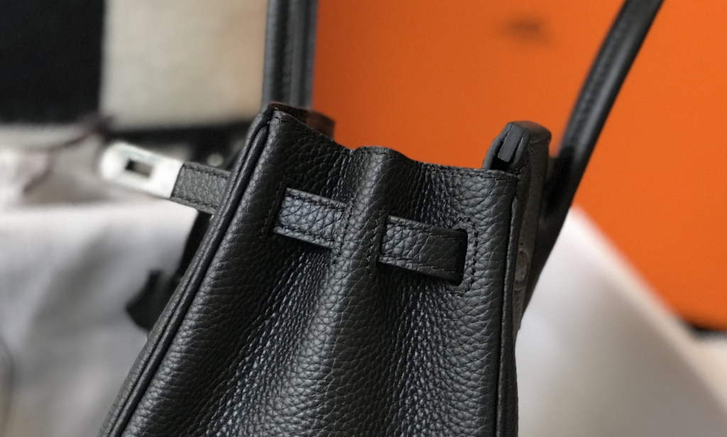 Hermès Birkin 30cm Black Togo Silver Hardware - Default Title - View 8