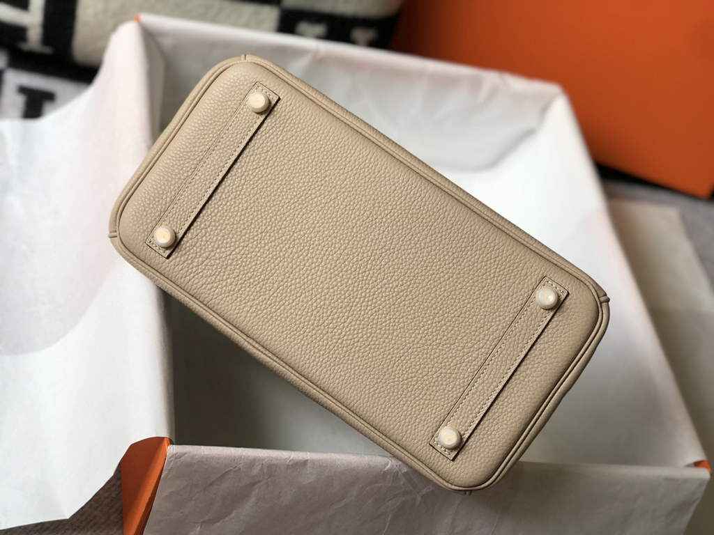 Hermès Birkin 30cm Dark Beige Togo Gold Hardware - Default Title - View 5