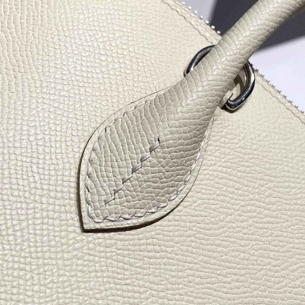 Hermes Bolide 1923 Bag 25 in Beige Epsom Calfskin Silver Hardware - Default Title - View 4