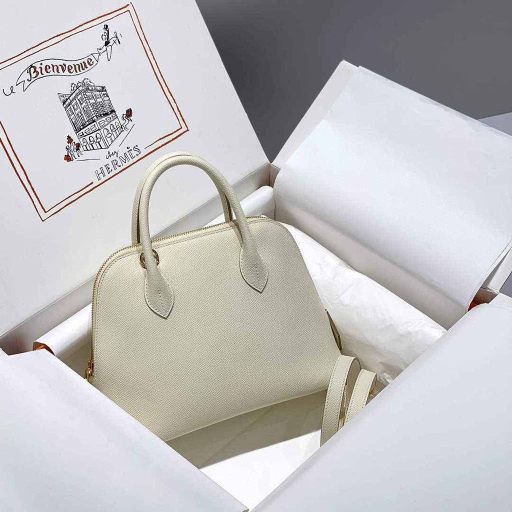 Hermes Bolide 1923 Bag 25 in Beige Epsom Calfskin Gold Hardware - Default Title - View 2