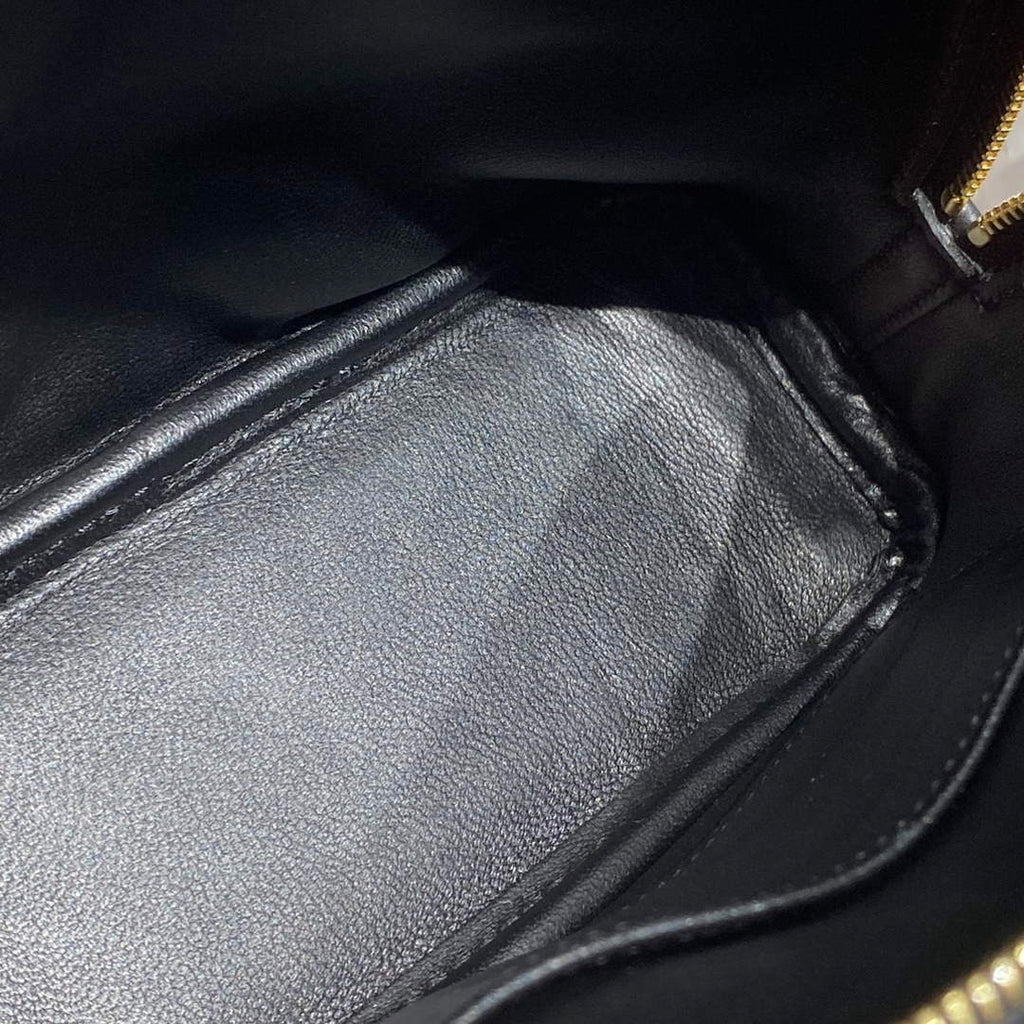 Hermes Bolide 1923 Mini Bag in Black Evercolor Calfskin Gold Hardware - Default Title - View 9