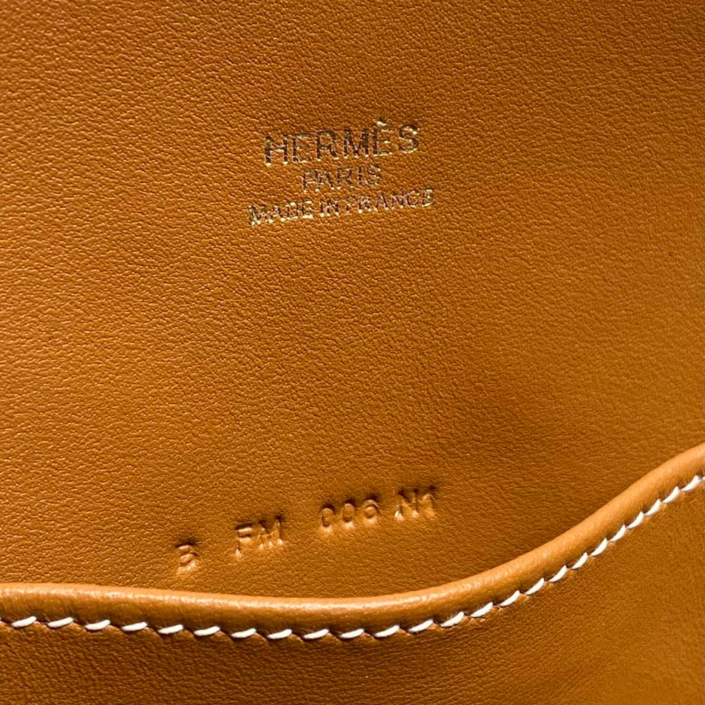 Hermes Bolide 1923 Mini Bag in Brown Evercolor Calfskin Gold Hardware - Default Title - View 8