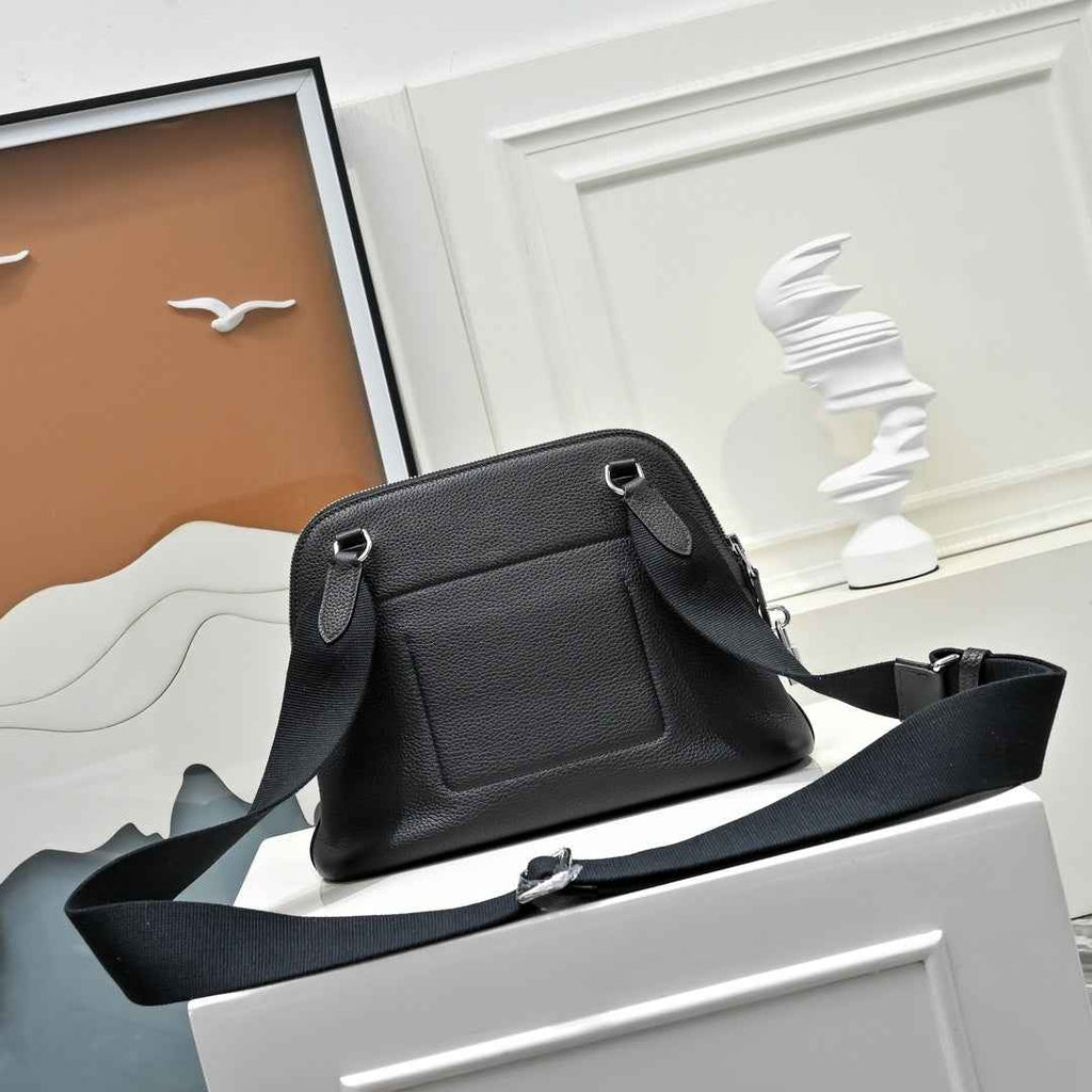 Hermes Bolide Messenger bag in Togo calfskin Black - Default Title - View 3