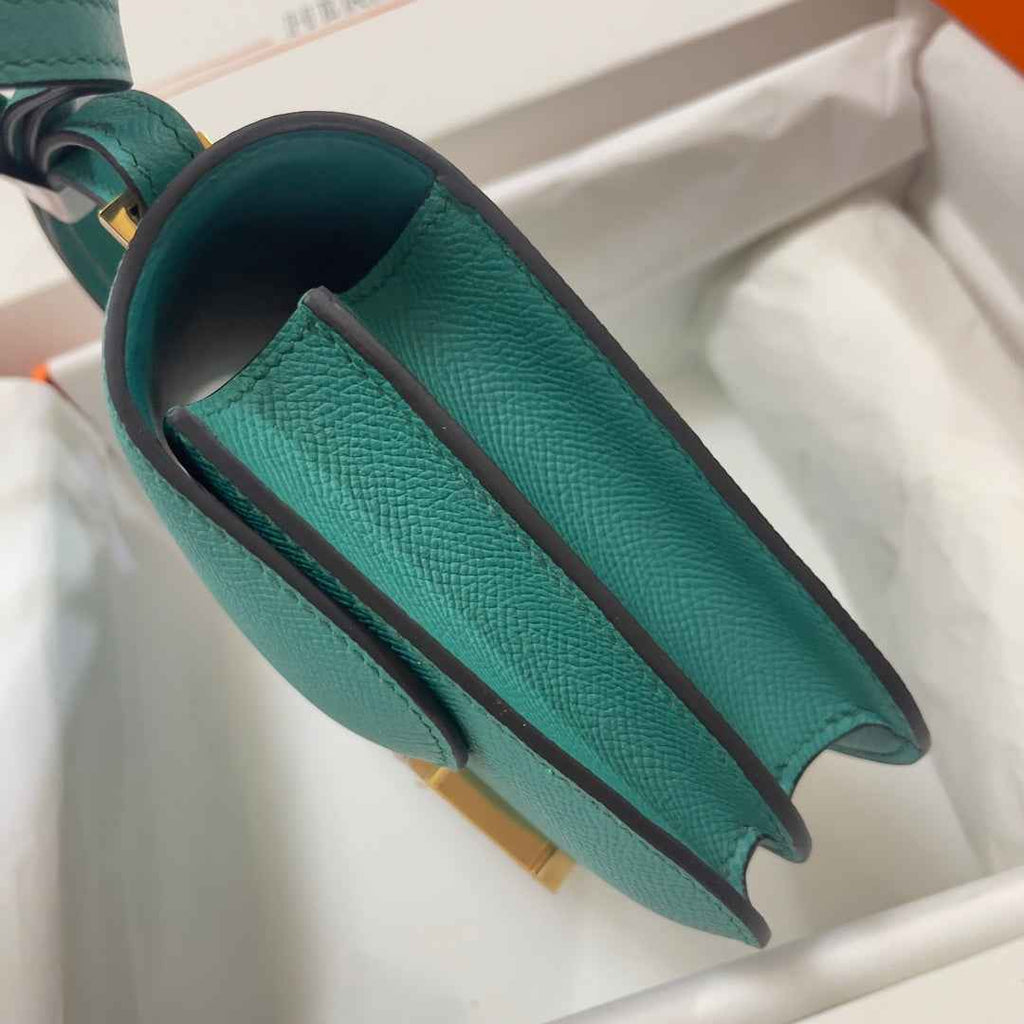 Hermes Constance Bag Green Epsom Leather Gold H2508 - Default Title - View 4