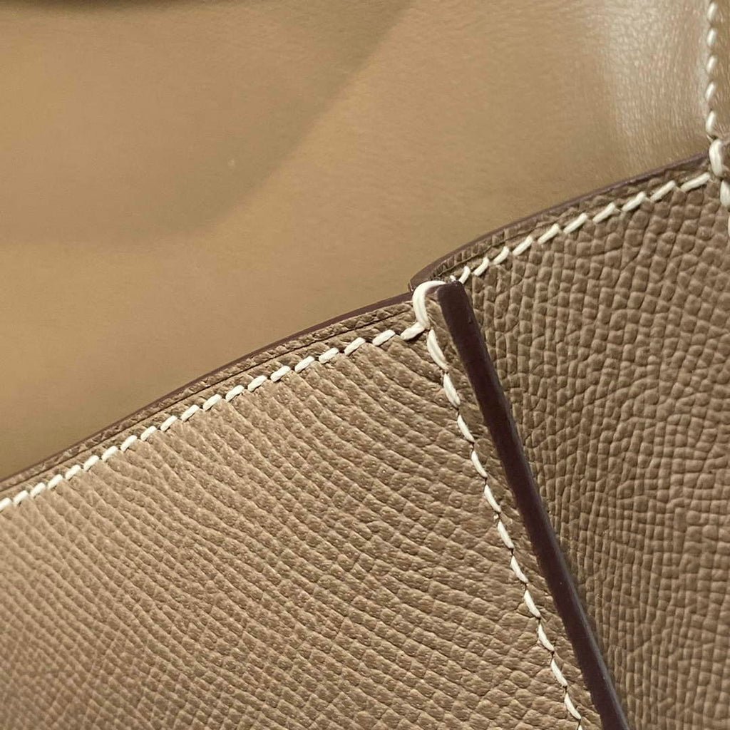 Hermes Constance Box Epsom Leather Gray Silver H082711 - Default Title - View 6