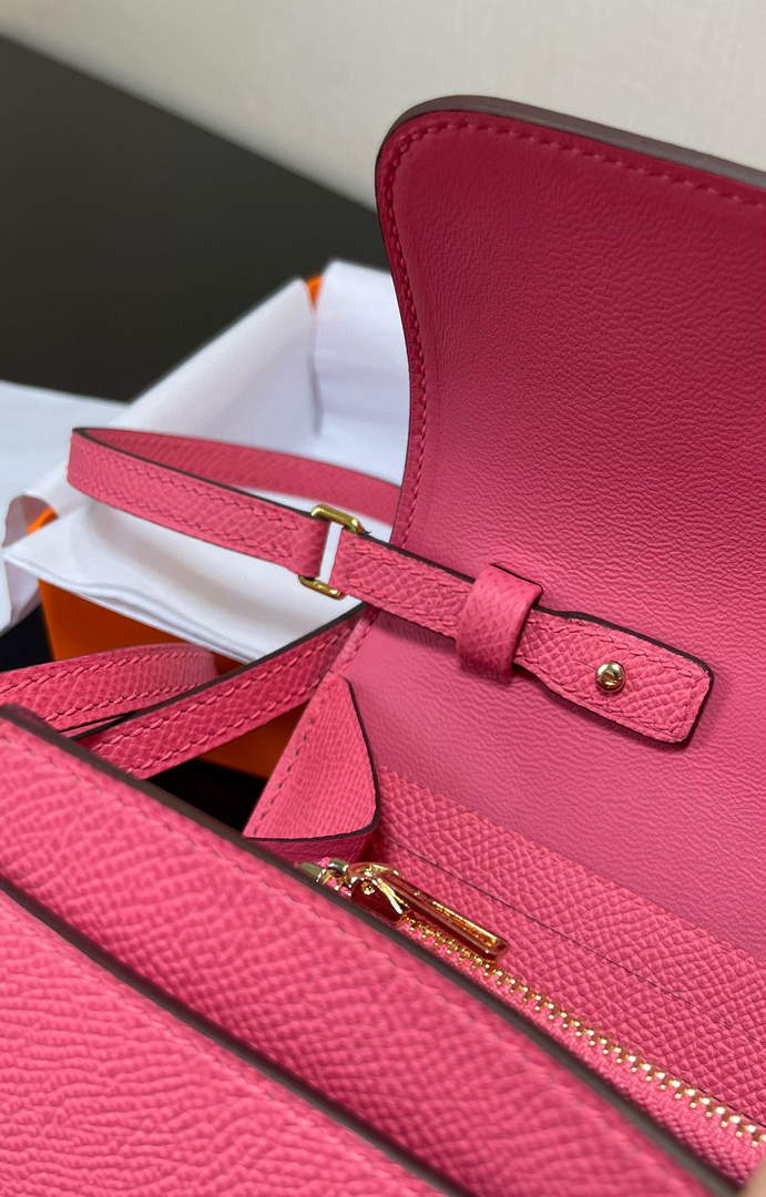 Hermes Constance Long To Go wallet H080126 plum gold - Default Title - View 8