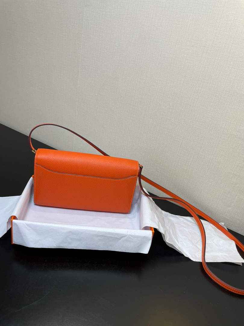 Hermes Constance Long To Go wallet H080126 Orange gold - Default Title - View 4