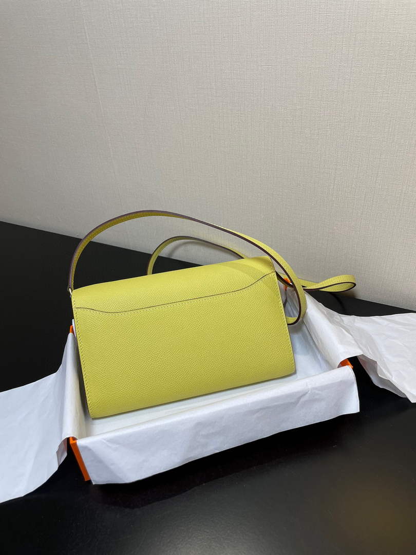 Hermes Constance Long To Go wallet H080126 Light Yellow Gold - Default Title - View 5