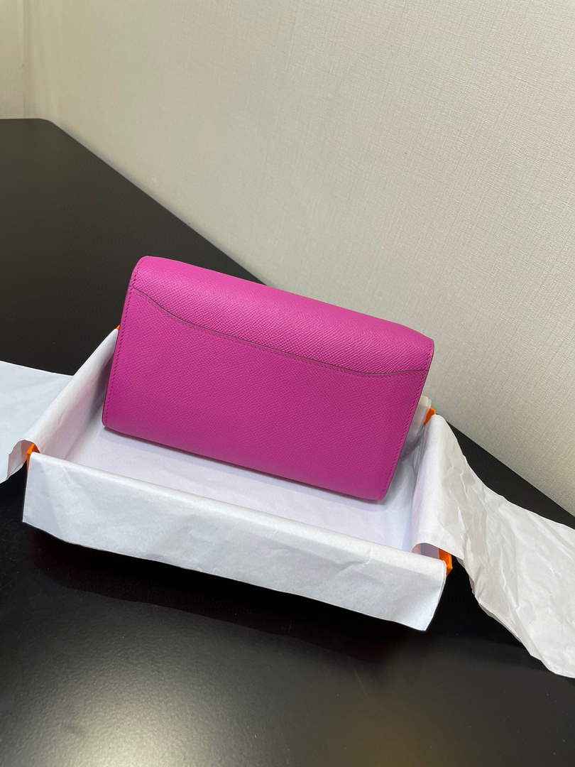 Hermes Constance Long To Go wallet H080126 purpel gold - Default Title - View 2