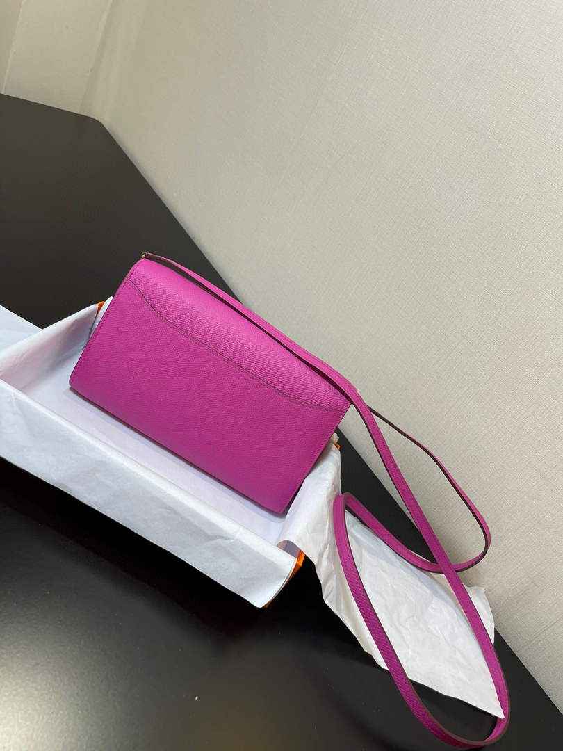 Hermes Constance Long To Go wallet H080126 purpel gold - Default Title - View 3