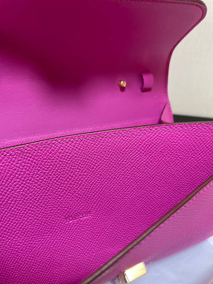 Hermes Constance Long To Go wallet H080126 purpel gold - Default Title - View 7