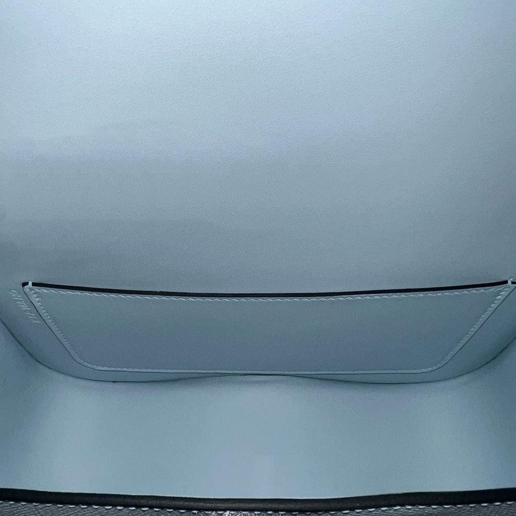 Hermès Della Cavalleria Elan Bag in Light Blue Epsom Calfskin Silver Hardware - Default Title - View 9