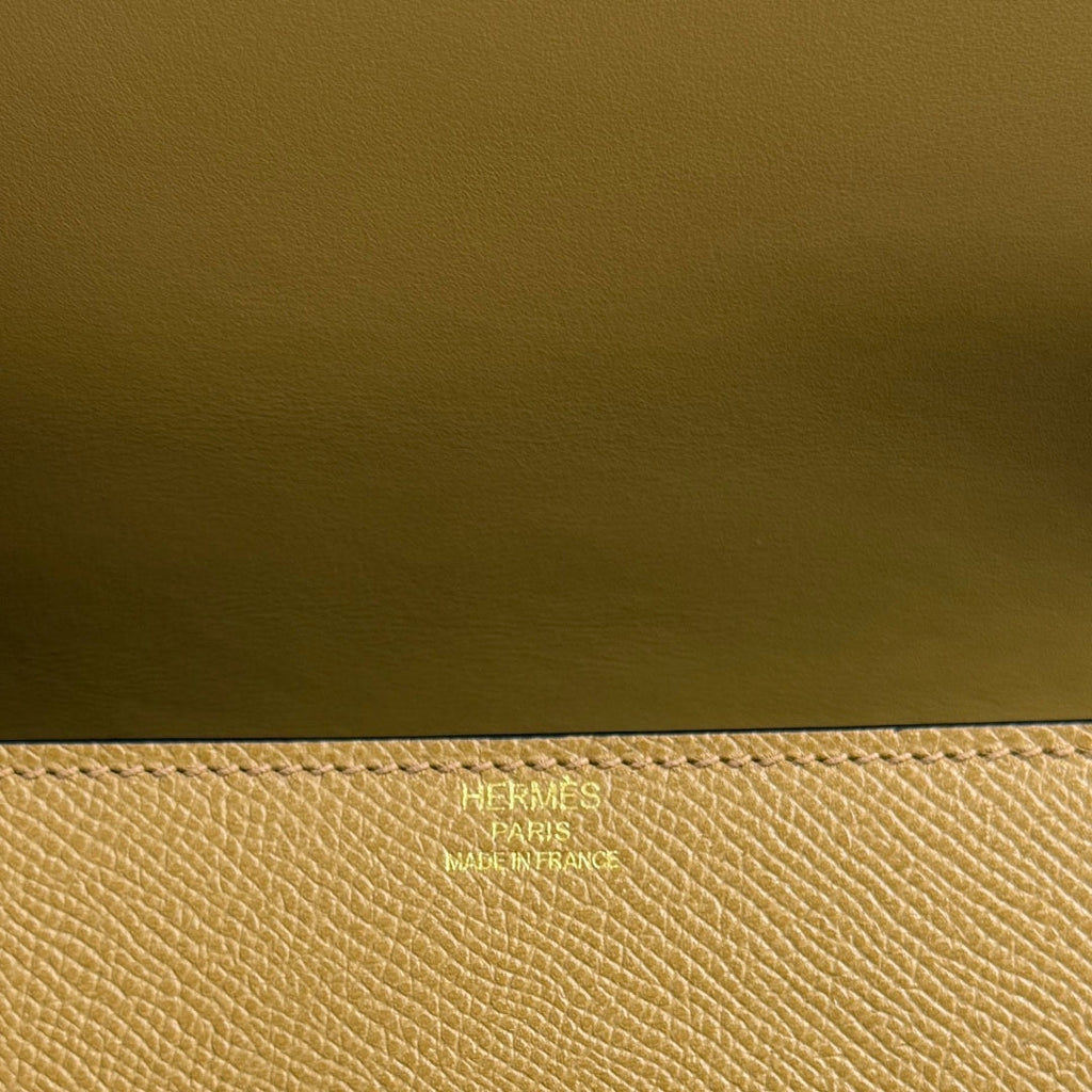 Hermès Della Cavalleria Elan Bag in Apricot Epsom Calfskin Gold Hardware - Default Title - View 5