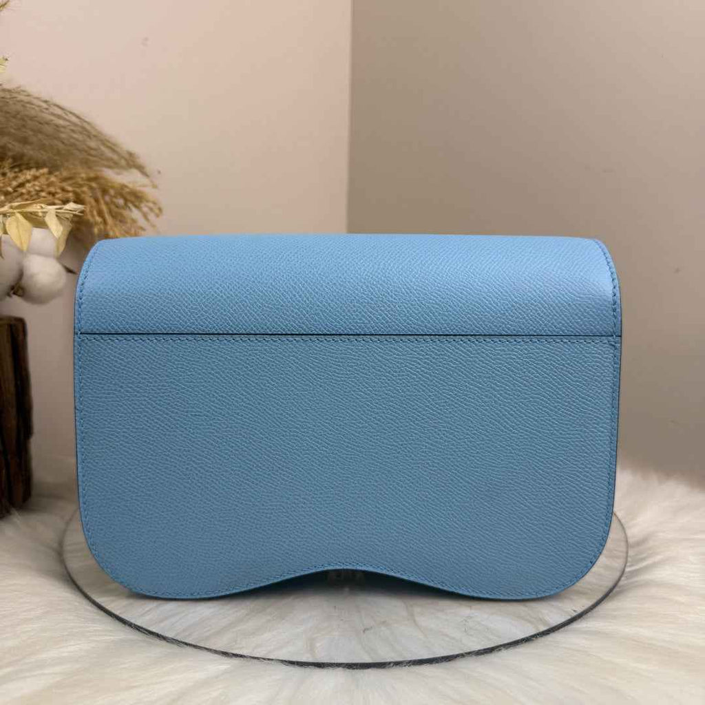 Hermès Della Cavalleria Elan Bag in Blue Epsom Calfskin Gold Hardware - Default Title - View 3