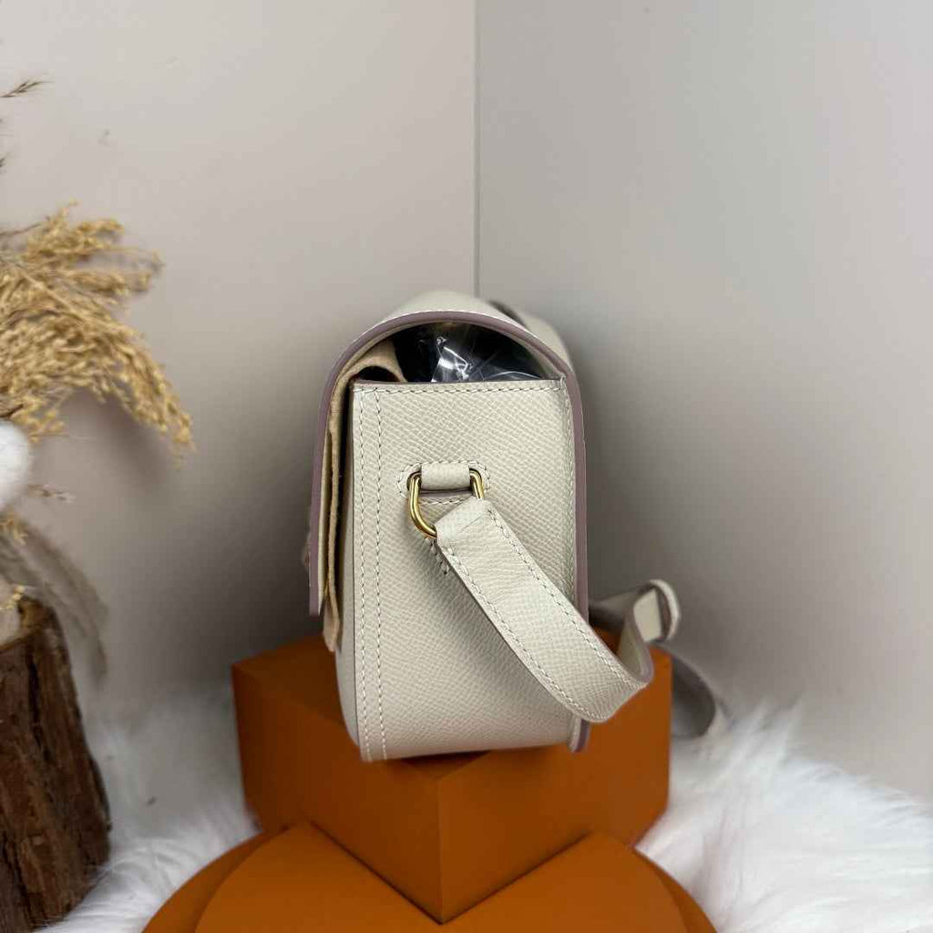 Hermès Della Cavalleria Elan Bag in Beige Epsom Calfskin Gold Hardware - Default Title - View 4