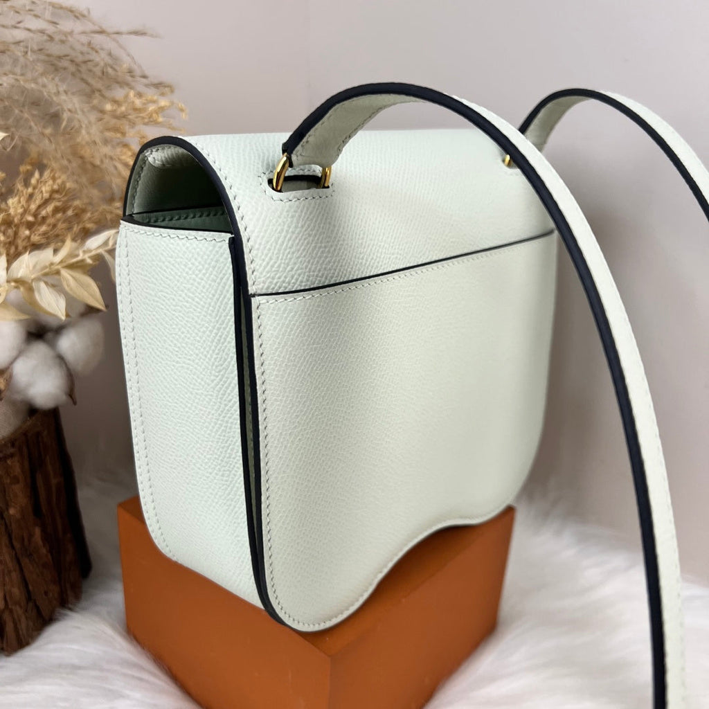 Hermès Della Cavalleria Mini Bag Light Green Epsom Calfskin Gold Hardware - Default Title - View 5