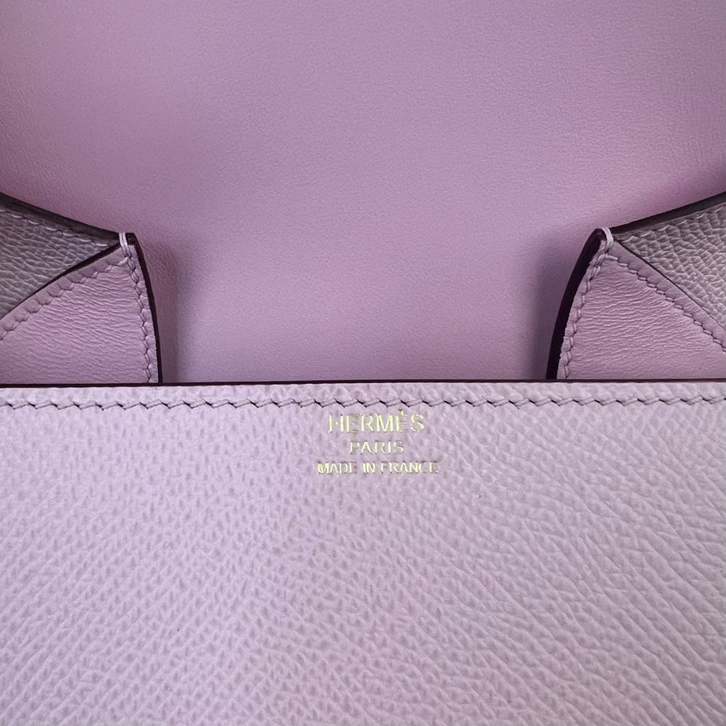 Hermès Della Cavalleria Mini Bag Pink Epsom Calfskin Gold Hardware - Default Title - View 7