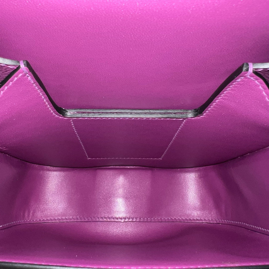 Hermès Della Cavalleria Mini Bag Purple Epsom Calfskin Gold Hardware - Default Title - View 9