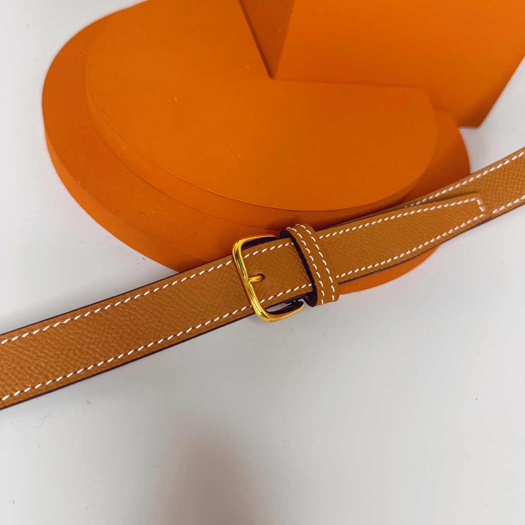 Hermès Della Cavalleria mini bag h085260 camel epsom leather gold - Default Title - View 9