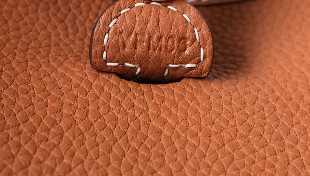Hermes Evelyne III 18 Togo Leather Crossbody half Handmade Bag Gold Camel - Default Title - View 8