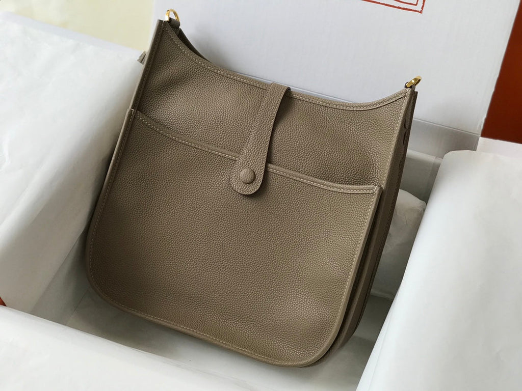 Hermès Evelyne III 29 Bag Taurillon Clemence Gray - Default Title - View 2