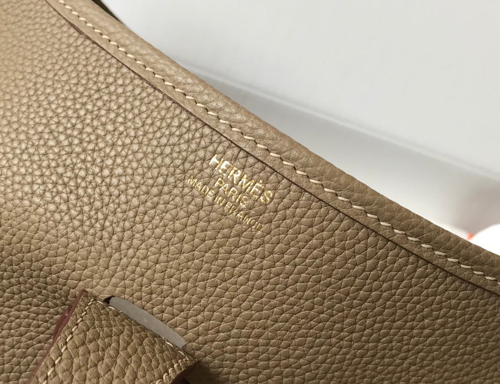 Hermès Evelyne III 29 Bag Taurillon Clemence Gray - Default Title - View 5
