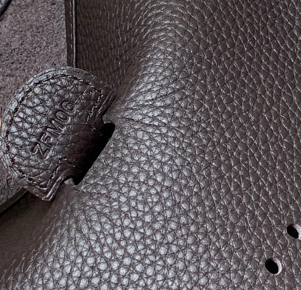 Hermès Evelyne III 29 Taurillon Clemence Shoulder Bag Coffee Silver - Default Title - View 7
