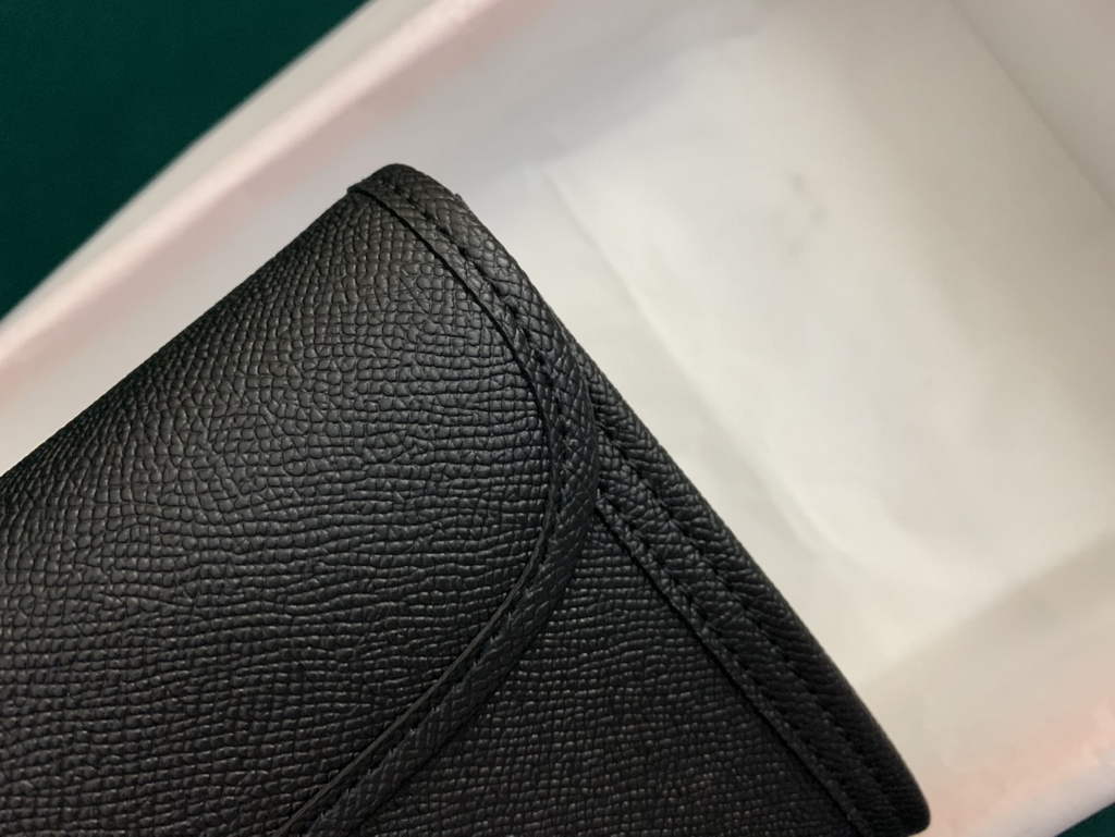 Hermes Jige 29cm Wallet Clutch In Epsom Leather Black - Default Title - View 6