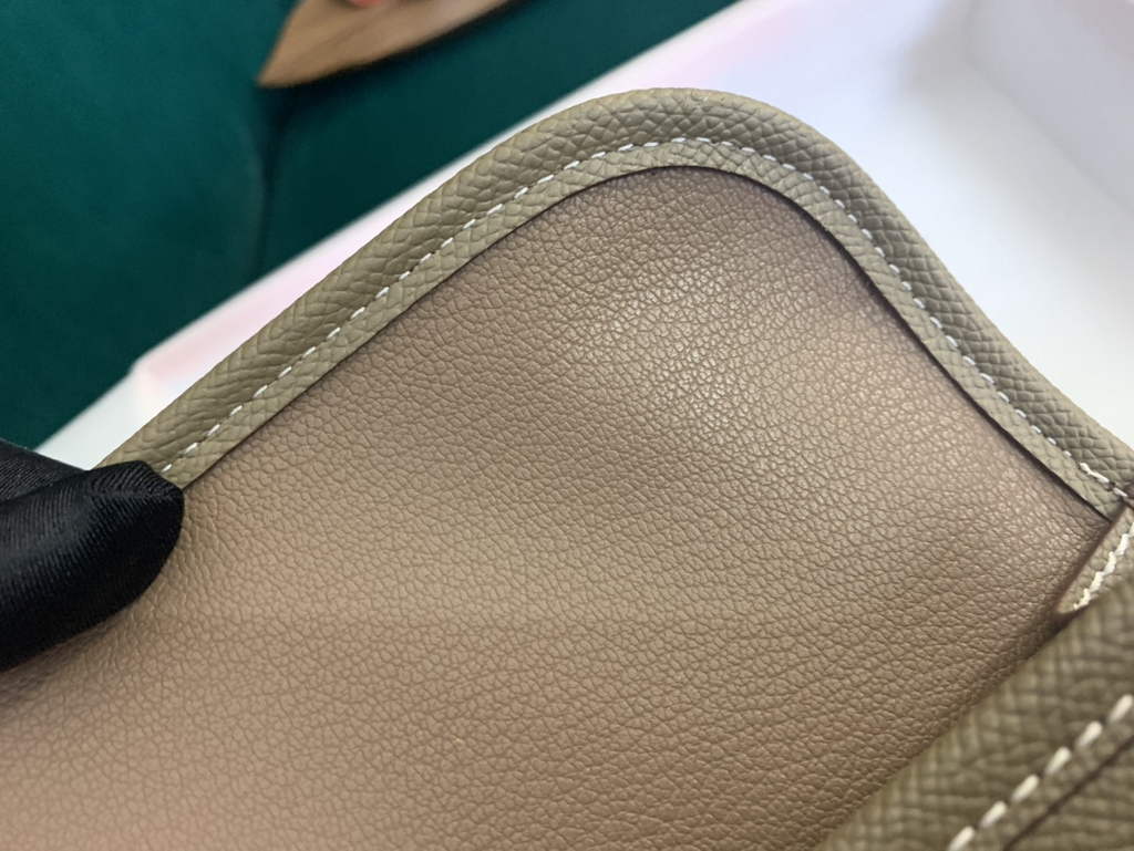 Hermes Jige 29cm Wallet Clutch In Epsom Leather Gray - Default Title - View 8