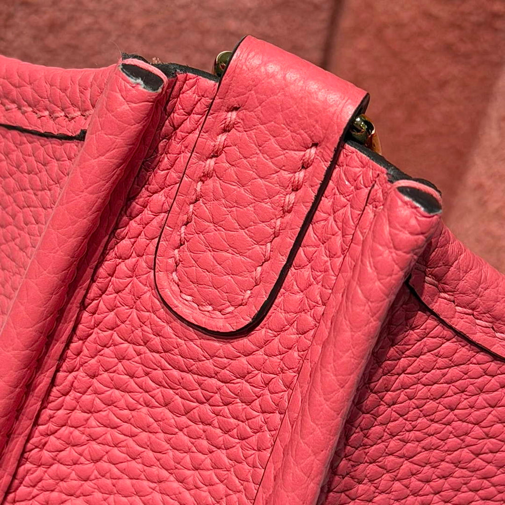 Hermes Mini Evelyne 16 Bag in Taurillon Clemence Leather H069434 - Default Title - View 7