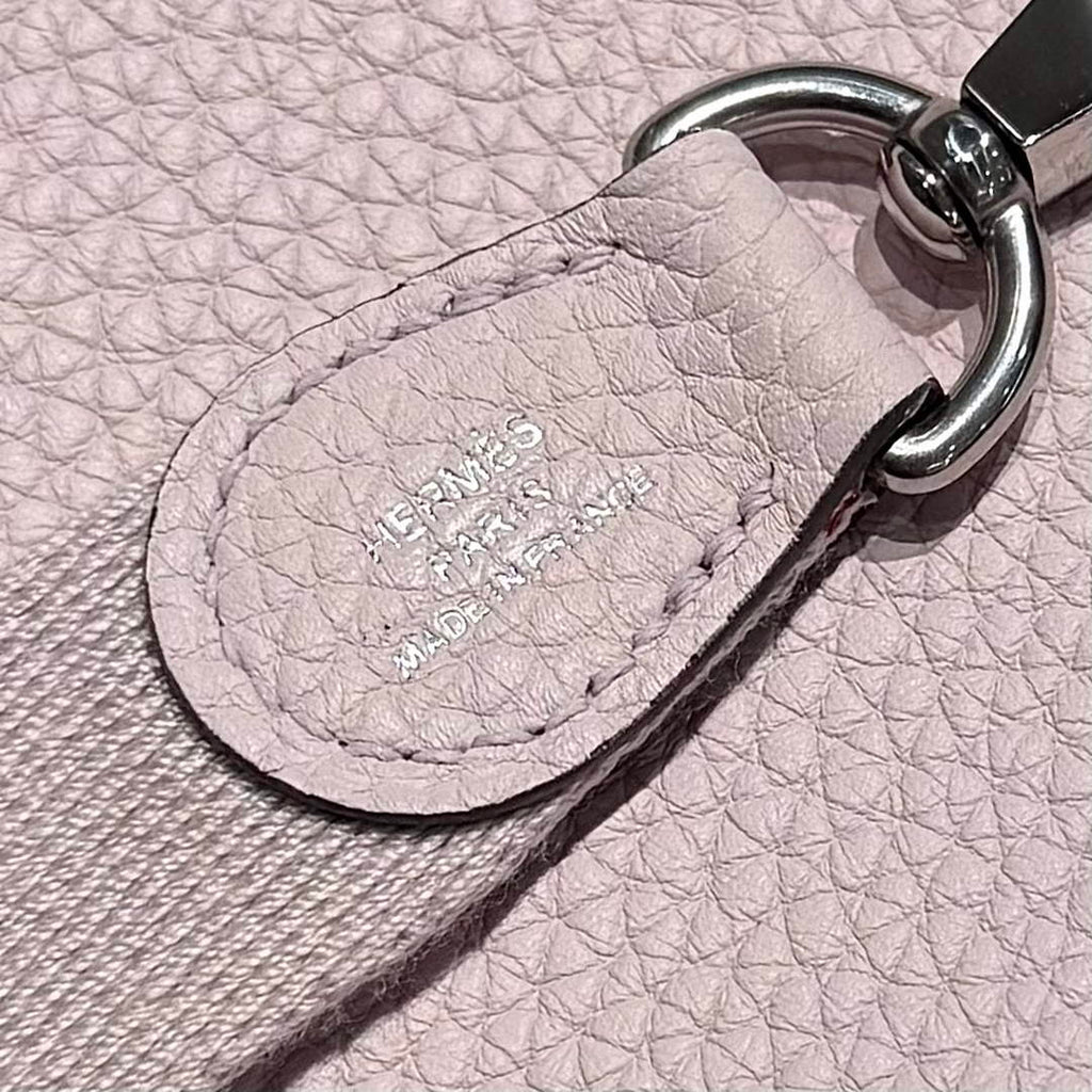 Hermes Mini Evelyne 16 Bag in Taurillon Clemence Leather H069438 - Default Title - View 3