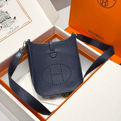 Hermes Mini Evelyne 16 Bag in Taurillon Clemence Leather H069439 - Default Title - View 1