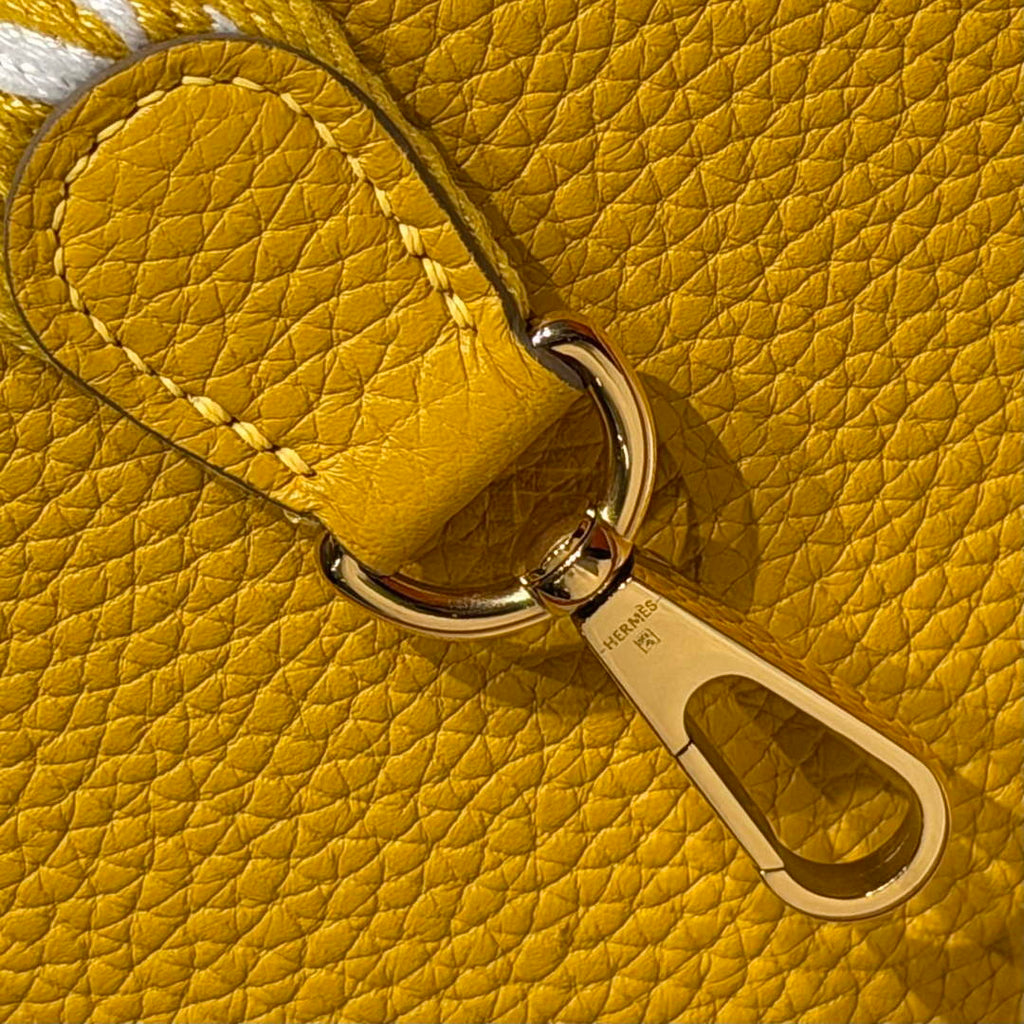 Hermes Mini Evelyne 16 Bag in Taurillon Clemence Leather H069440 - Default Title - View 8