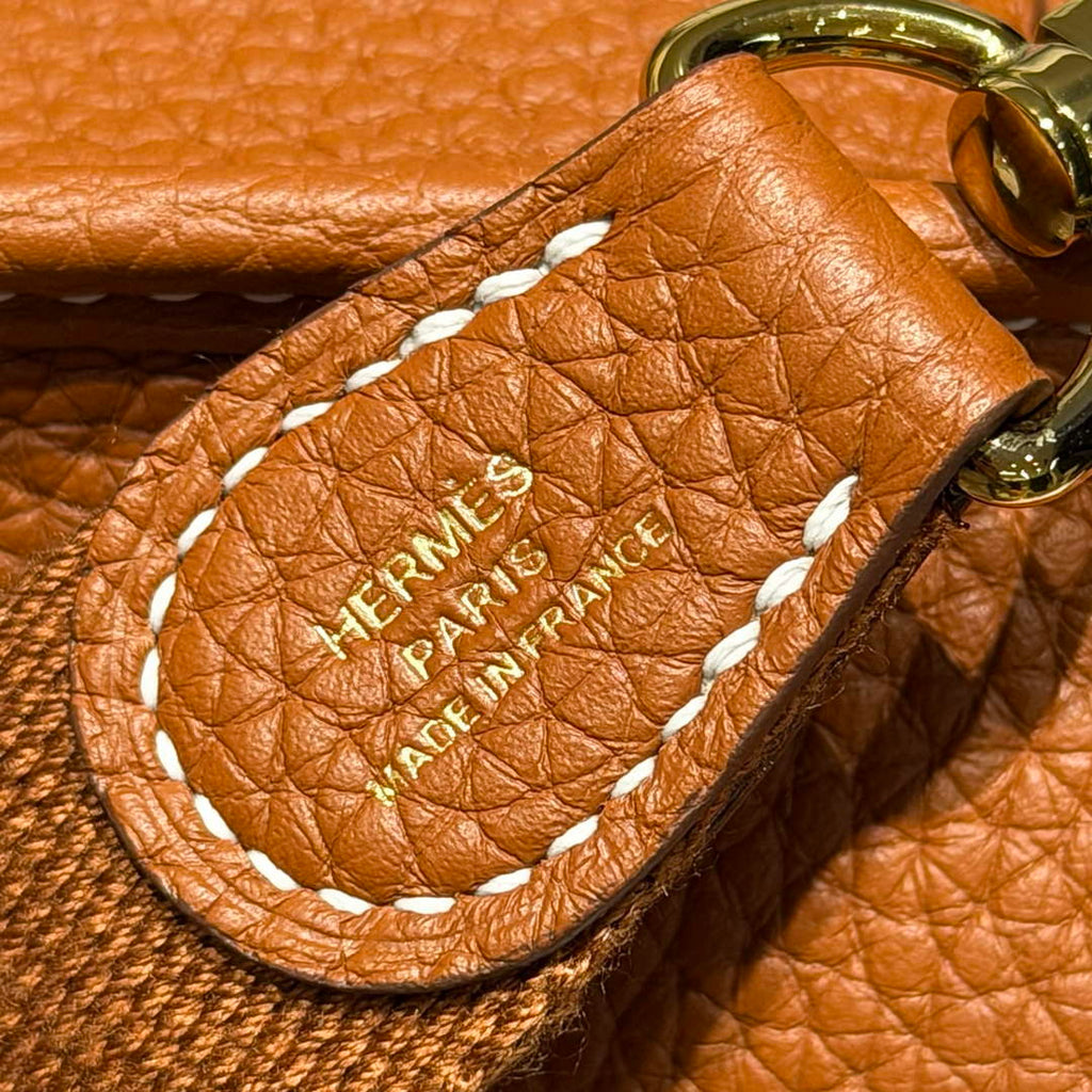 Hermes Mini Evelyne 16 Bag in Taurillon Clemence Leather H069431 - Default Title - View 3