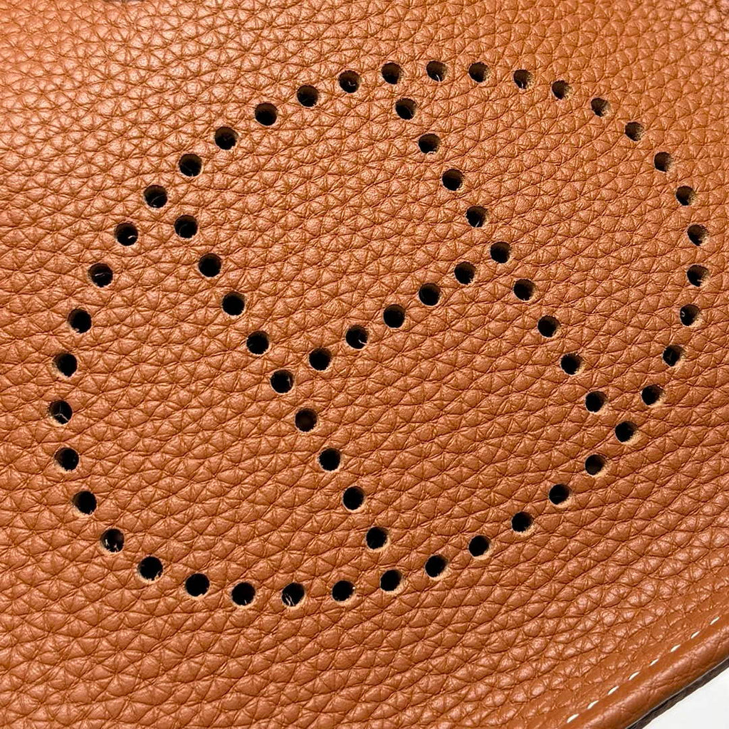 Hermes Mini Evelyne 16 Bag in Taurillon Clemence Leather H069431 - Default Title - View 5