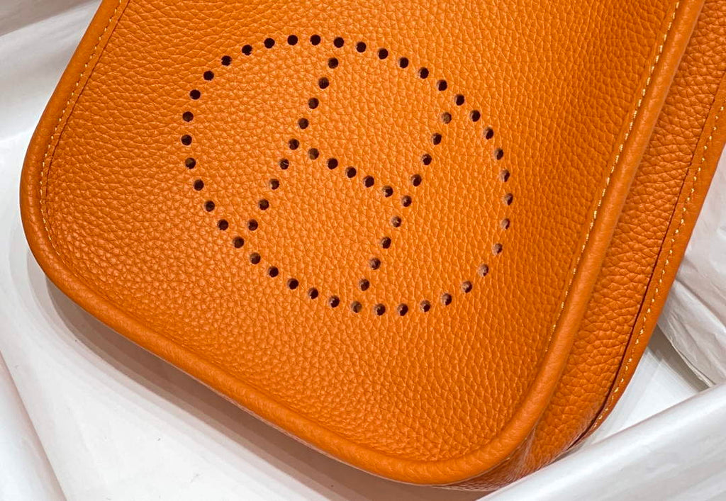 Hermes Mini Evelyne 16 Bag in Taurillon Clemence Leather H069426 - Default Title - View 5