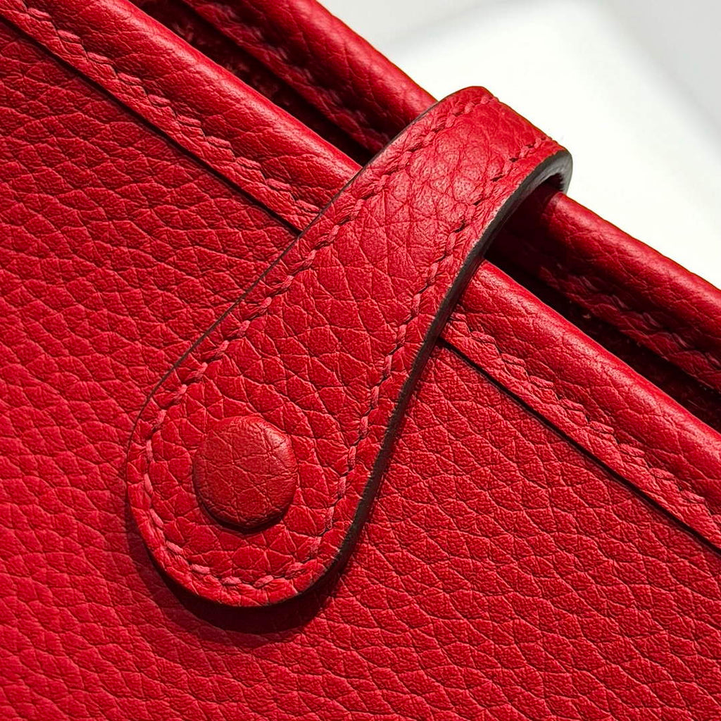 Hermes Mini Evelyne 16 Bag in Taurillon Clemence Leather H069423 - Default Title - View 3