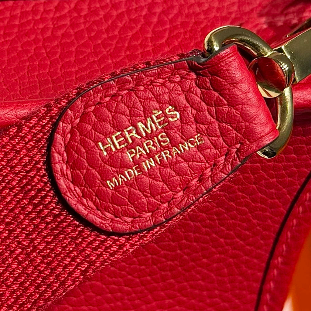 Hermes Mini Evelyne 16 Bag in Taurillon Clemence Leather H069423 - Default Title - View 7