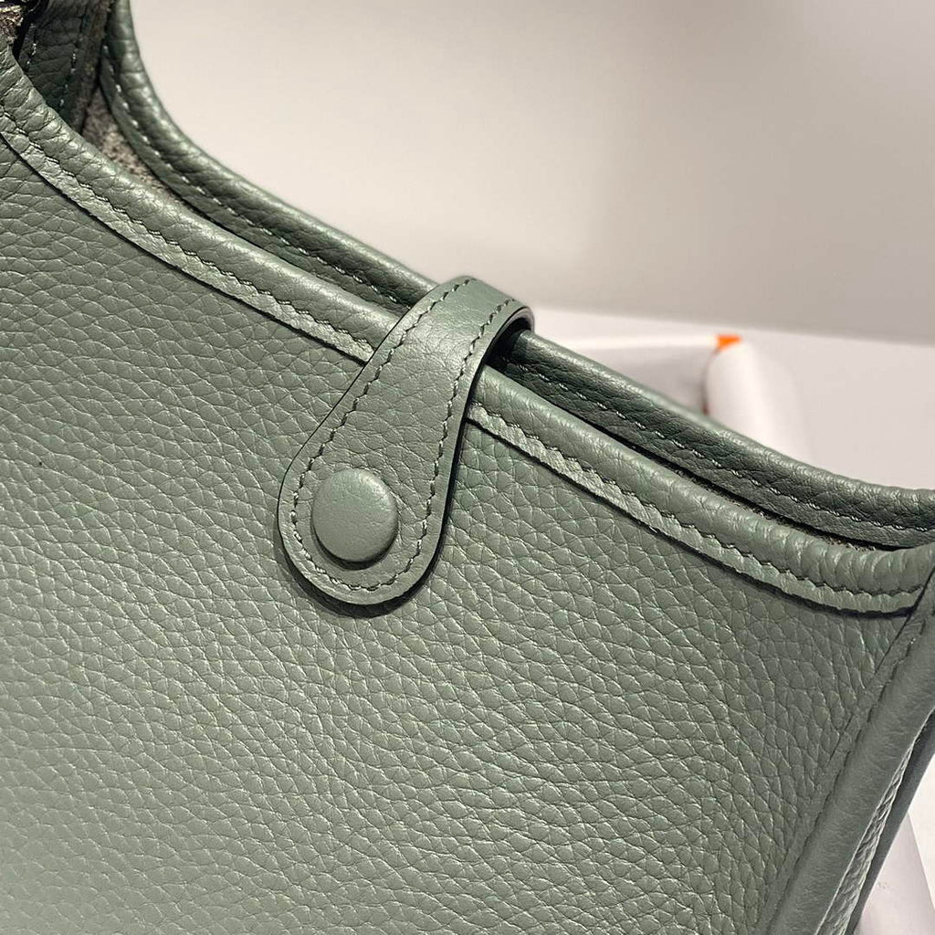 Hermes Mini Evelyne 16 Bag in Taurillon Clemence Leather H069428 - Default Title - View 6