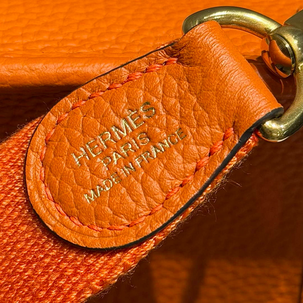 Hermes Mini Evelyne 16 Bag in Taurillon Clemence Leather H069425 - Default Title - View 8