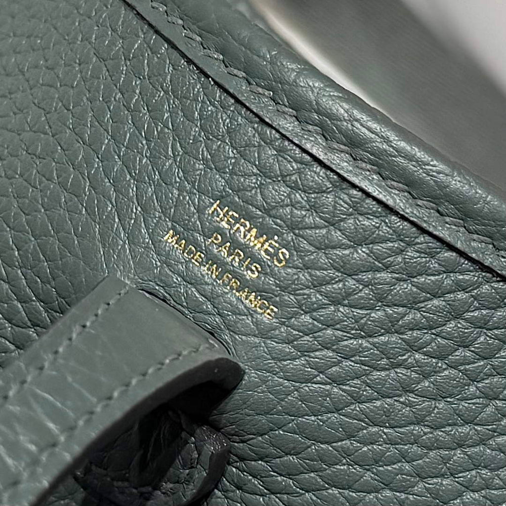 Hermes Mini Evelyne 16 Bag in Taurillon Clemence Leather H069427 - Default Title - View 3