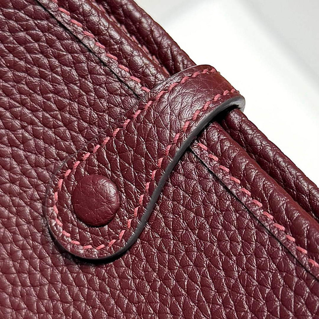 Hermes Mini Evelyne 16 Bag in Taurillon Clemence Leather H069433 - Default Title - View 4